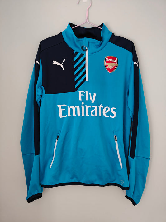 Arsenal 15/16 Puma Training Half Zip Size Medium