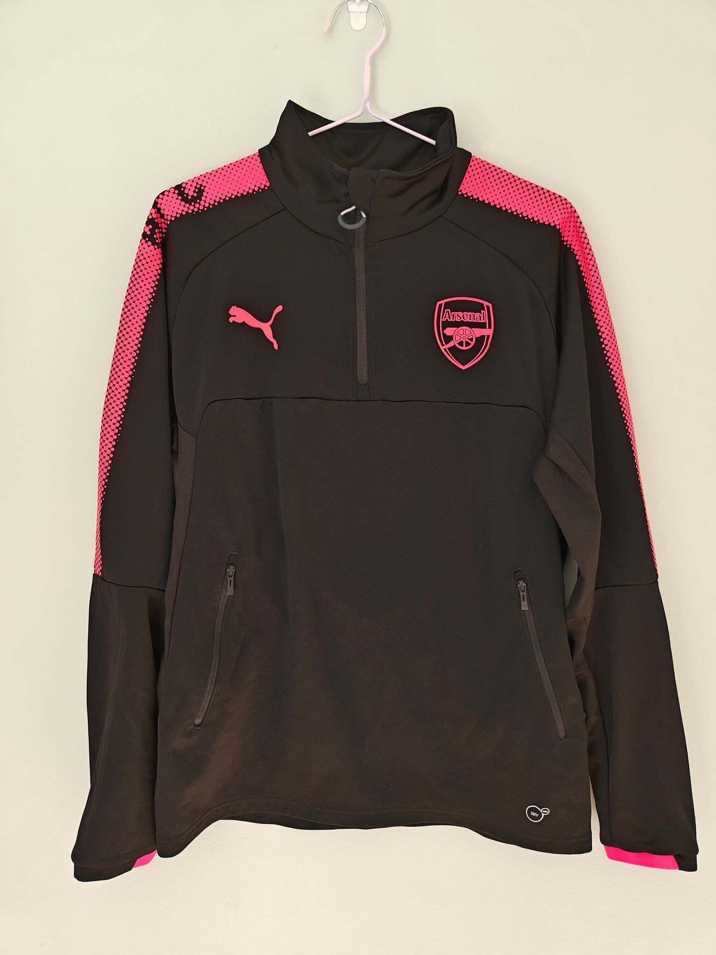 Arsenal 2017-18 European Training Half Zip Size Medium