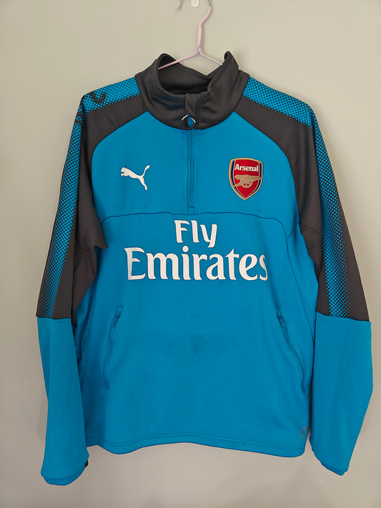 Arsenal 2016-17 Puma Half Zip Size Medium